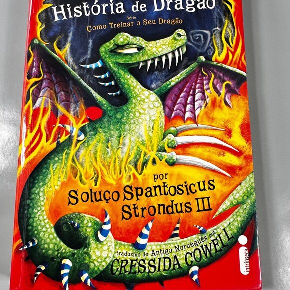 Como Mudar Uma Historia De Dragao Book Soluco Spantosicus Strondus Train Dragon - Picture 2 of 10